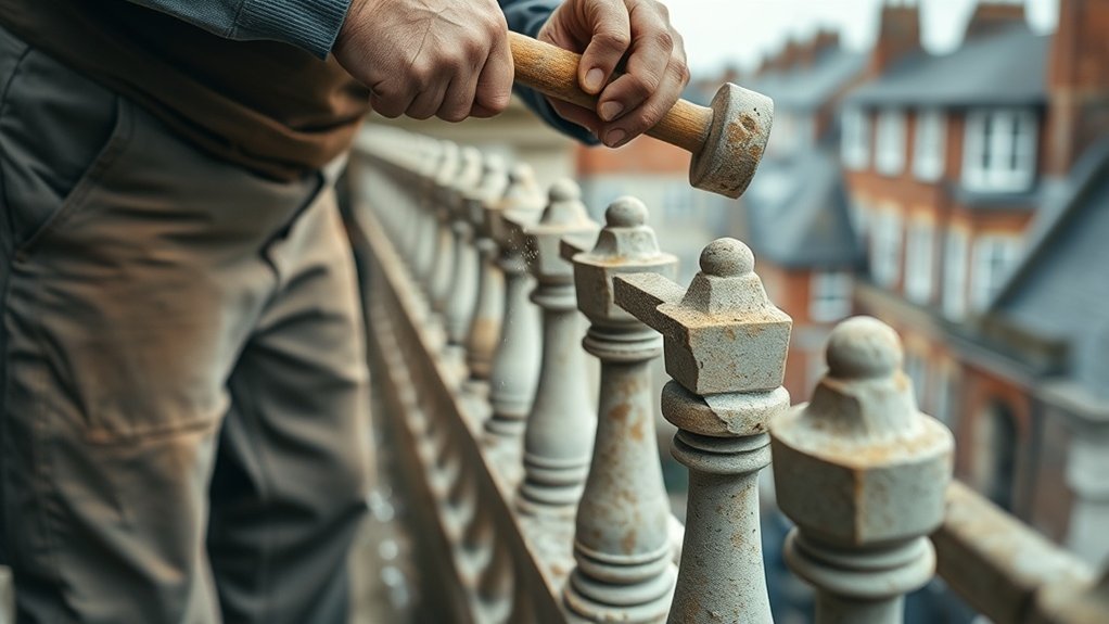 Balustrade Repair Nine Elms