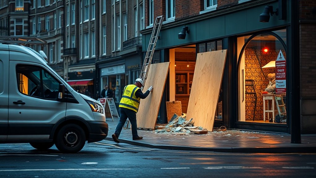 Boarding Up Service Nine Elms