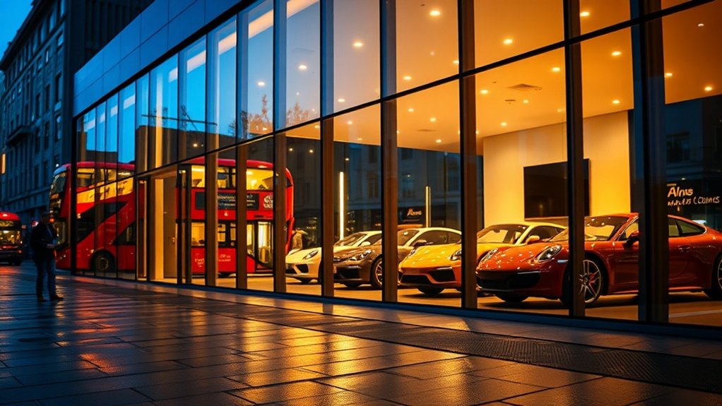 Car Showroom Glazing Nine Elms