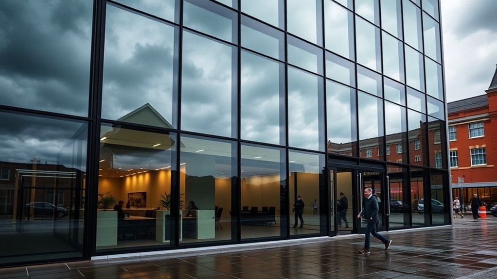 Commercial Glazing Oval
