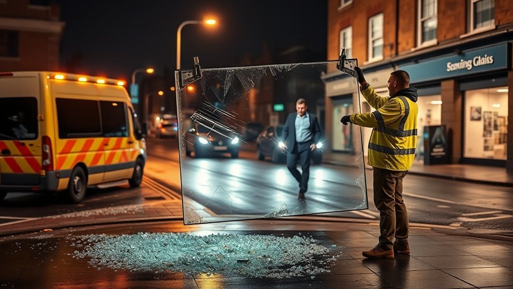 Emergency Glazing Oval