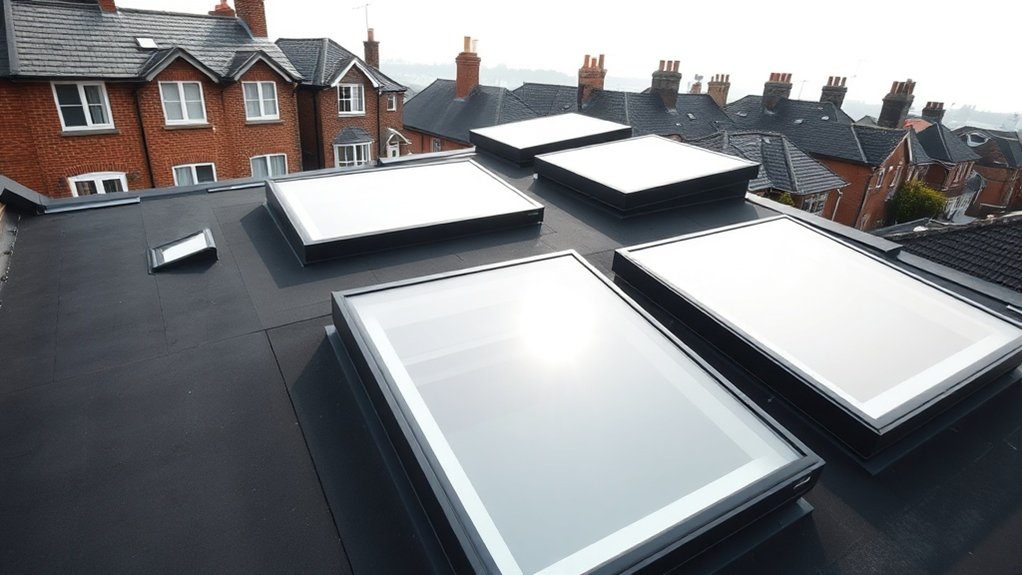Flat Roof Skylights Nine Elms