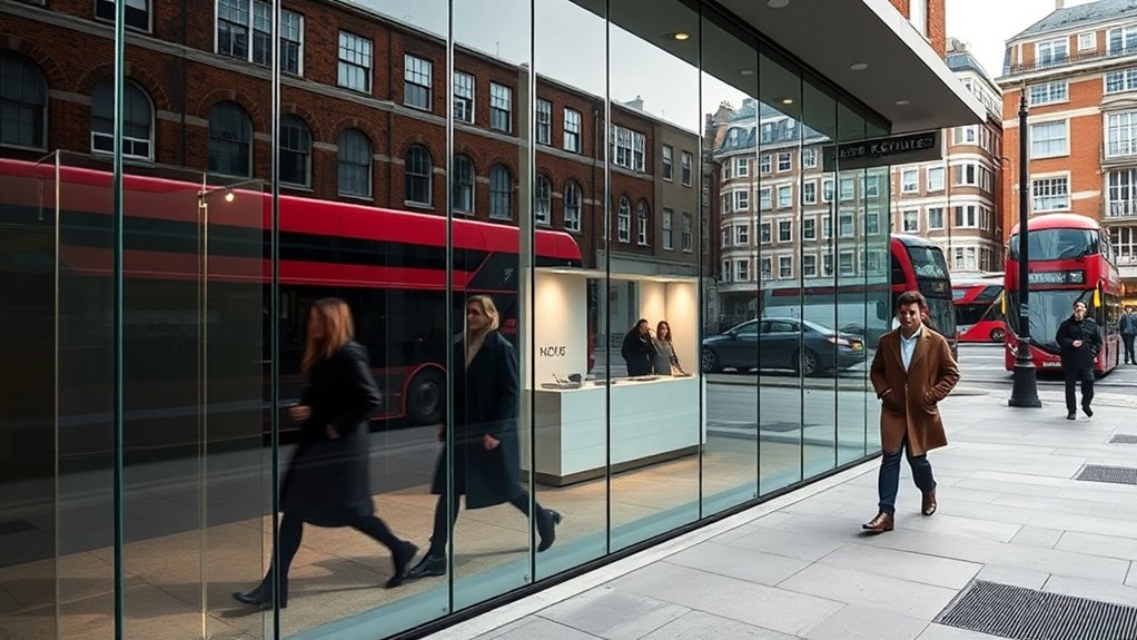 Frameless Glass Shop Fronts Nine Elms