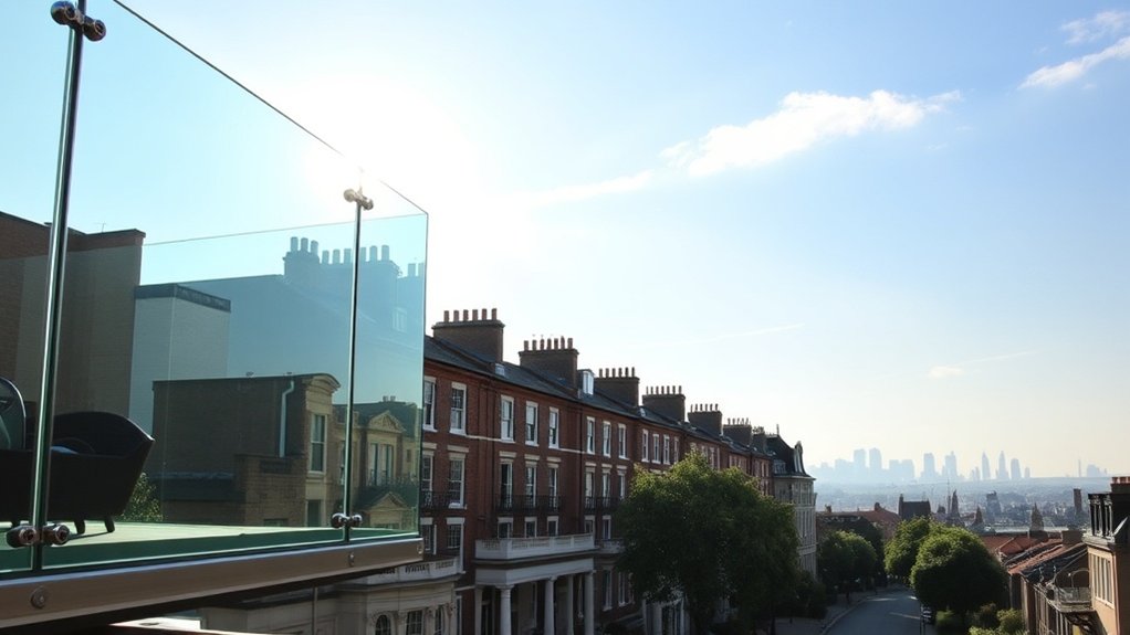 Glass Balustrades & Balconies Nine Elms