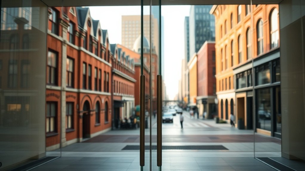 Glass Doors New Covent Garden
