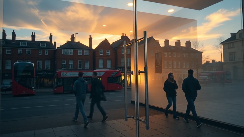 Glass Doors & Entrances Nine Elms