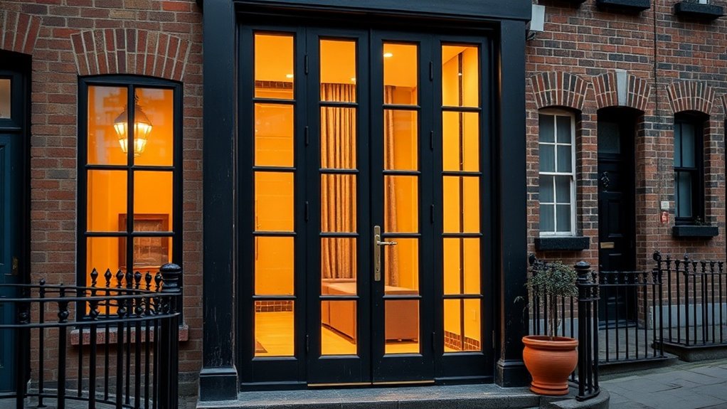 Glass Panel Doors Nine Elms