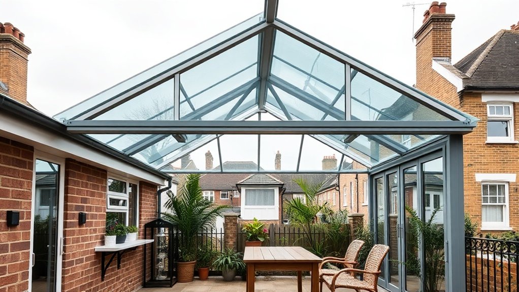 Lean-To Glazing Nine Elms