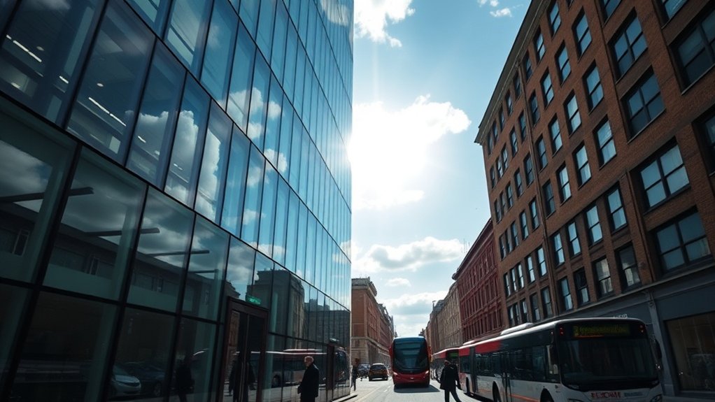 Solar Control Glass Nine Elms