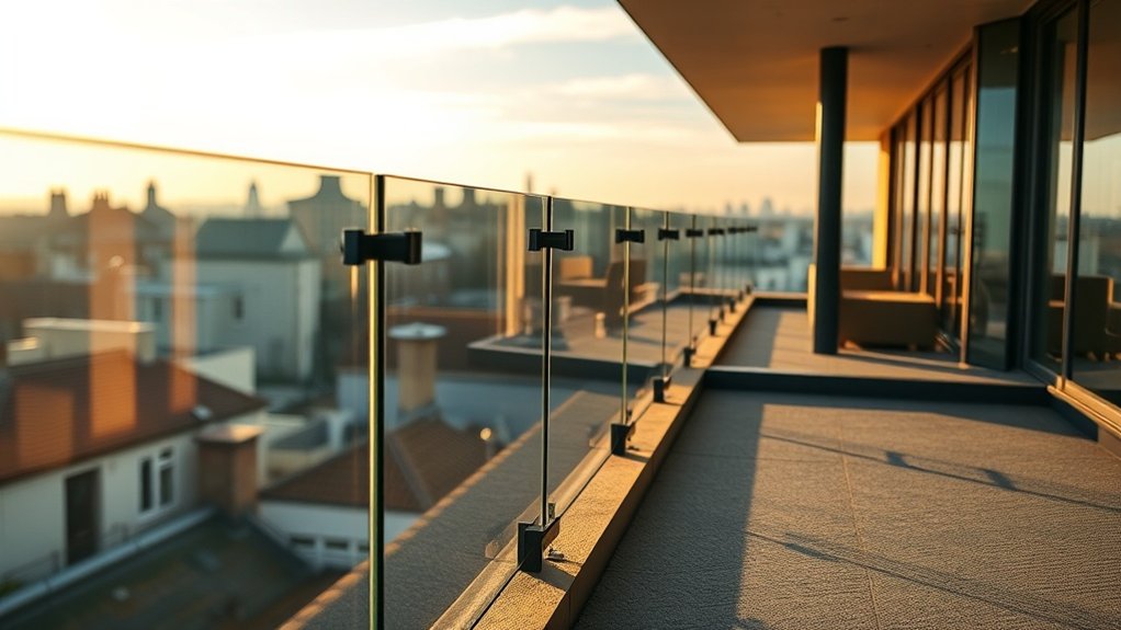 Terrace Glass Balustrades Nine Elms